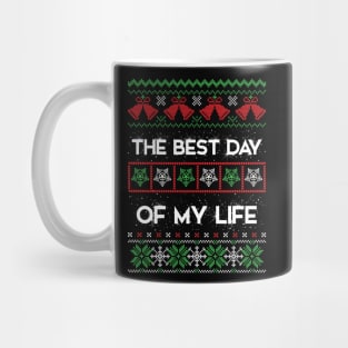 The best day of my life Christmas Mug